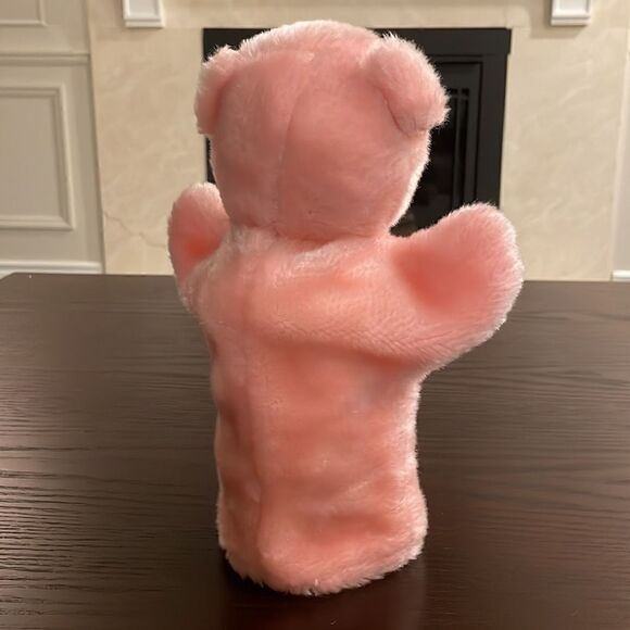 Adorable Pink Pig Piglet Piggy Hand Puppet Good Condition 10” tall Puppets - Picture 5 of 6